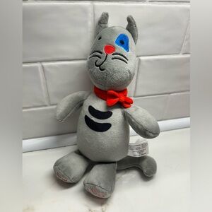 Caillou Gilbert cat grey plush 2018